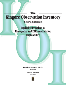 Kingore Observation Inventory (KOI), 3rd. ed.